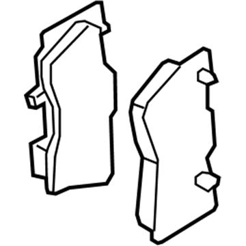 Ford NR3Z-2001-A Brake Pads