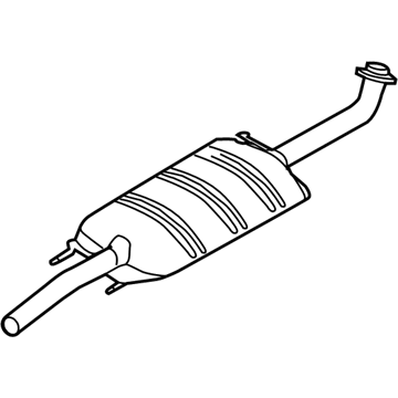 Mercury AL8Z-5230-B Muffler