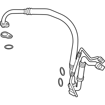 2021 Lincoln Aviator A/C Hose - L1MZ-19D742-EC