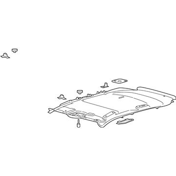 Ford FA1Z-5851916-BL Roof Headlining