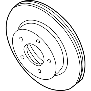 Ford 3L5Z-1125-AB Rotor