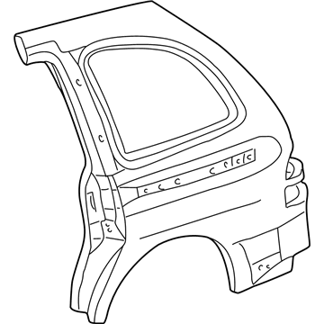 Ford 3F2Z-17279D46-AA Side Panel