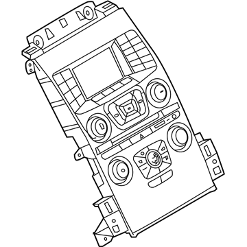 Ford Police Interceptor Sedan A/C Switch - DG1Z-18842-AA