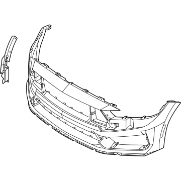 2024 Ford Mustang Bumper - PR3Z-17D957-CAPTM