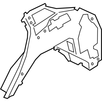 Ford LJ6Z-7827864-A Inner Wheelhouse