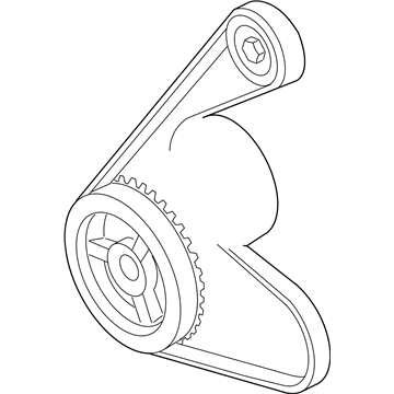 Mercury 5M6Z-8620-A Serpentine Belt