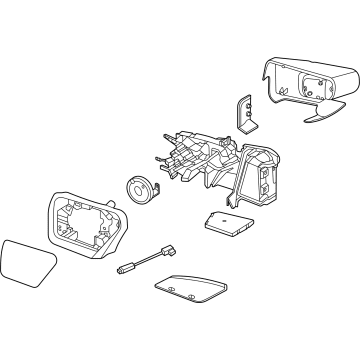 Ford ML3Z-17682-TA Mirror Assembly