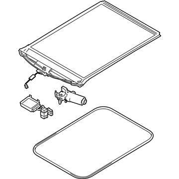 Ford DT1Z-17519A02-BB Sunshade