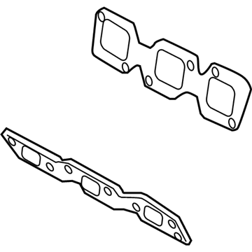 Mercury XW4Z-9448-AD Manifold W/Converter Gasket