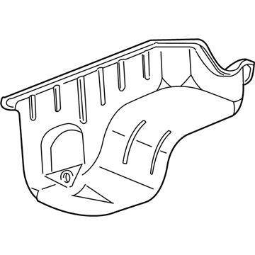 Mercury 1F2Z-6675-BA Oil Pan