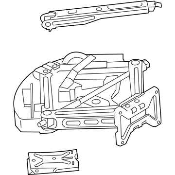 Ford BB5Z-17080-B Jack Assembly