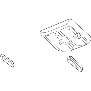 Mercury 3L8Z-78519A70-BAA Overhead Console