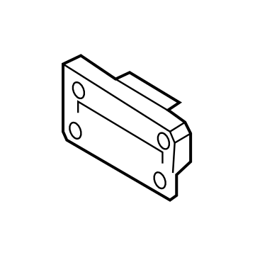 Ford LC3Z-17A385-AB License Bracket