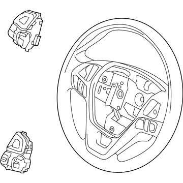 Ford FB5Z-3600-BB Steering Wheel