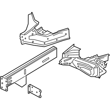 Lincoln L1MZ-7810008-C Lower Rail