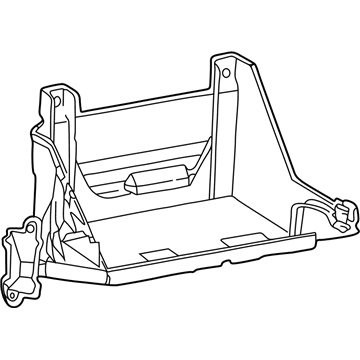 2004 Lincoln LS Battery Tray - XW4Z-10732-AA