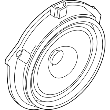 Ford KB3Z-18808-JA Front Driver Speaker