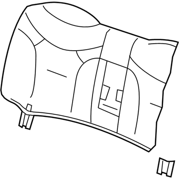 Lincoln 9W1Z-5466600-JC Seat Back Cover