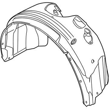 Ford 8S4Z-16103-A Guard - Front Splash