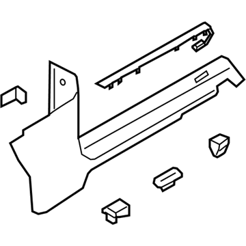 Ford LB5Z-7813208-BA PLATE - DOOR SCUFF