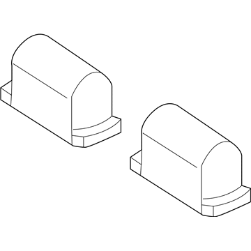 Ford 6M2Z-13550-A License Lamp