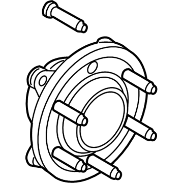 Ford FL1Z-1104-H Wheel Hub Assembly