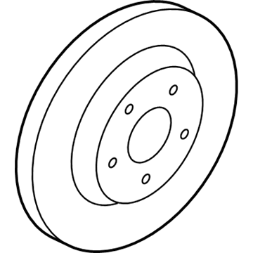 Lincoln 7U2Z-1V125-HC Rotor