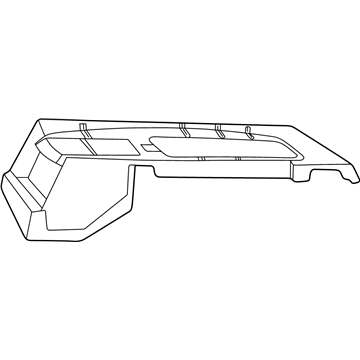 Ford 2C3Z36043B62AAA Lower Panel