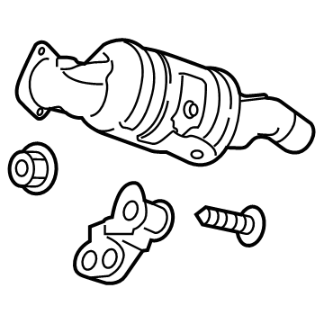 Lincoln F2GZ-5E212-G Catalytic Converter