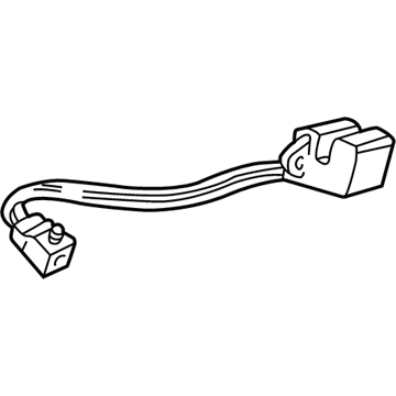 1997 Ford Thunderbird Steering Angle Sensor - F6SZ-18B015-AA