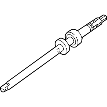 Ford F7AZ3524AA Steering Shaft Assembly