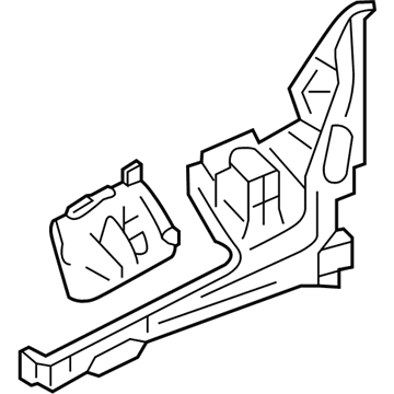 Lincoln DG1Z-16054-B Outer Rail