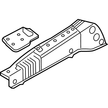 Lincoln DG1Z-16154-A Upper Rail