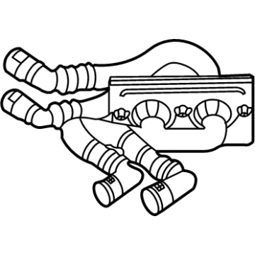 Lincoln L1MZ-18472-Q Upper Hose