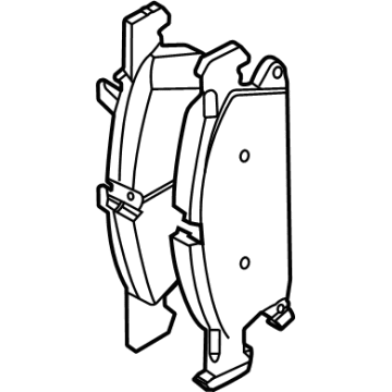 Ford NZ6Z-2001-A Brake Pads