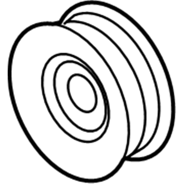 Mercury YW7Z-8678-AA Idler Pulley