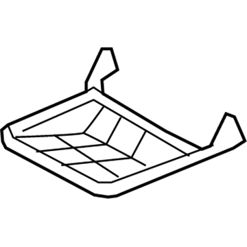 Ford 7L1Z-7863160-A Frame And Spring - Rear Seat Cushion