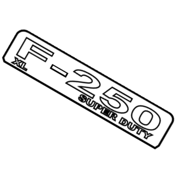 Ford 8C3Z-16720-A Nameplate