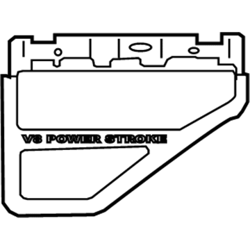 Ford 8C3Z-16228-A Vent Assembly