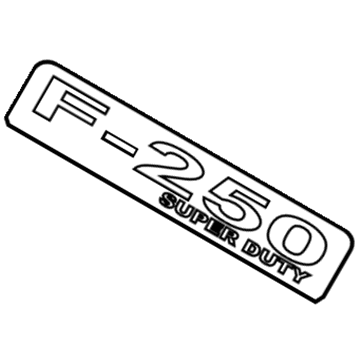 Ford 8C3Z-16720-D Nameplate