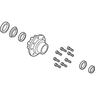 Ford PC3Z-1109-A Hub Assembly