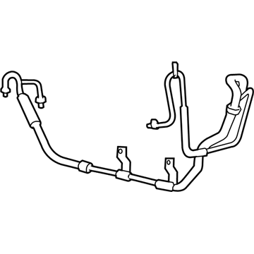 Ford 1L2Z-19D850-AA Hose & Tube Assembly