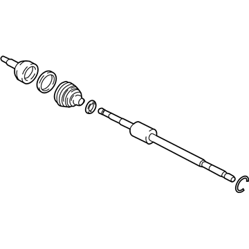 Ford GN1Z-3B436-W Outer CV Joint