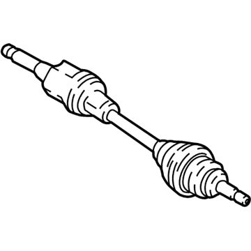 Ford GN1Z-3B437-G Axle Assembly