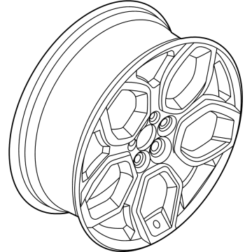 Ford LK9Z-1007-D Wheel, Alloy