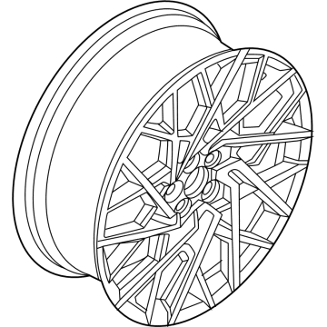 Ford LK9Z-1007-C Wheel, Alloy