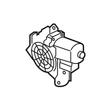 2023 Ford Explorer Power Window Motor - LB5Z-9923394-A