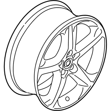 2020 Ford Police Responder Hybrid Spare Wheel - FS7Z-1007-A