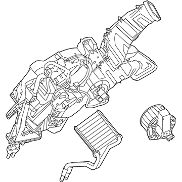 2018 Ford Police Interceptor Utility Blower Motor - DB5Z-19850-F