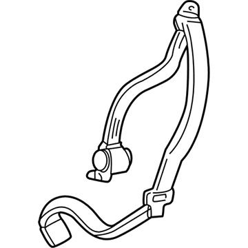 Ford F75Z-78611B68-FFF Retractor Assembly